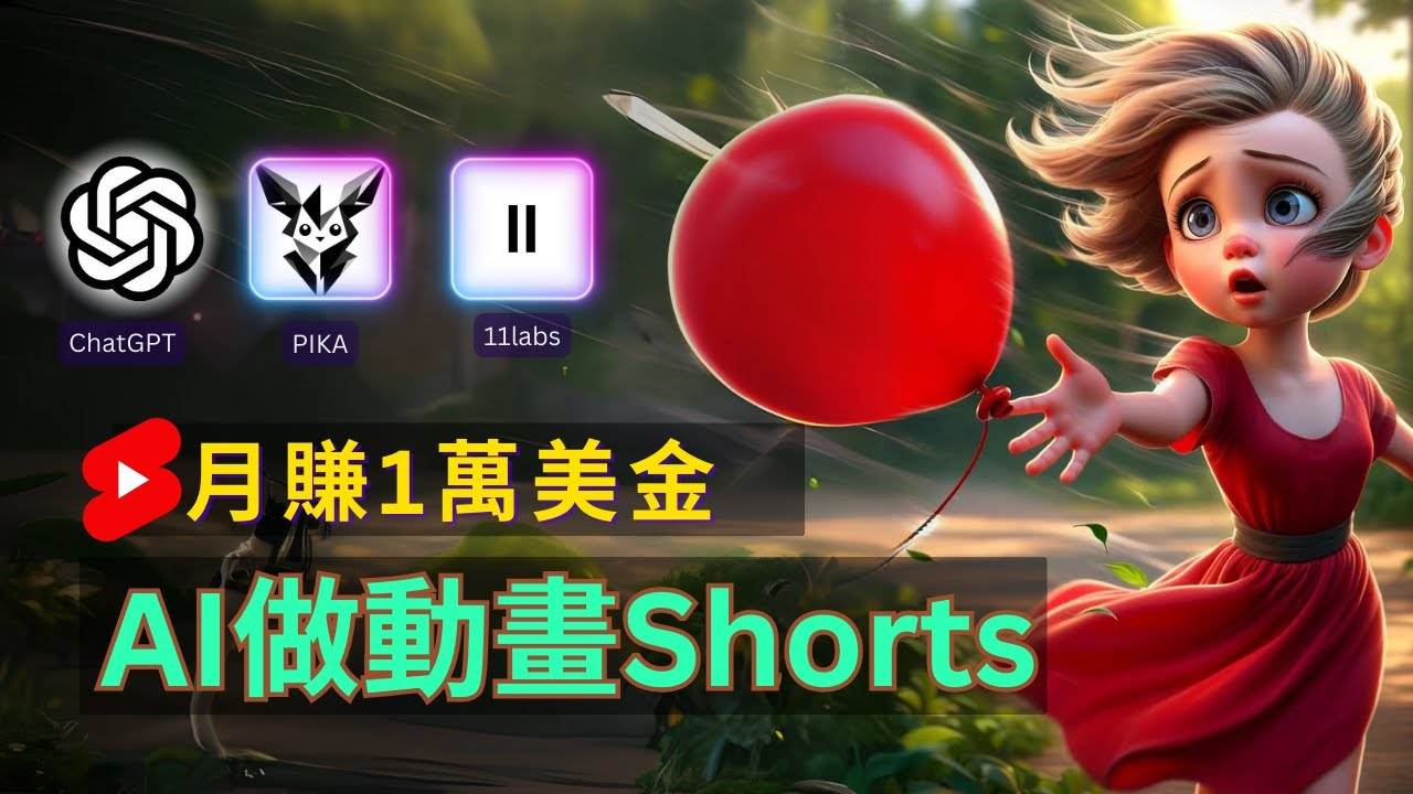 轻松制作皮克斯风格人生故事短视频，免费AI助你月入上万-小白搞钱