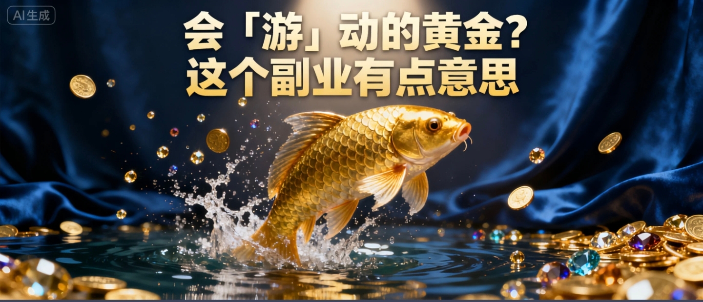 单号月销1.5W+！AI“凭空造鱼”带货新玩法，小白3分钟出一个爆款视频-小白搞钱