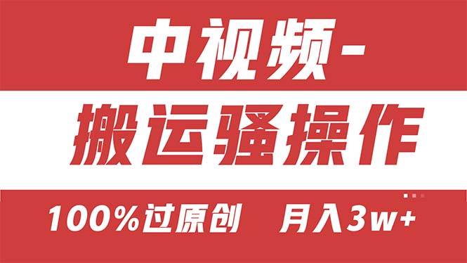 【中视频新思路】双重去重100%过原创，无脑搬运一键多渠道发布，一人可…-小白搞钱