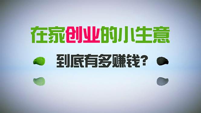 在家创业，日引300+创业粉，一年收入30万，闷声发财的小生意，比打工强-小白搞钱