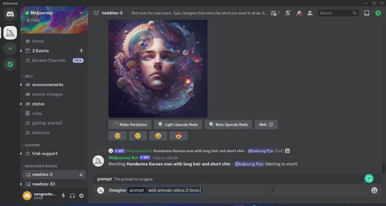 Midjourney AI人工智能艺术图片从入门到高级创作教程-33节课-中英字幕-小白搞钱