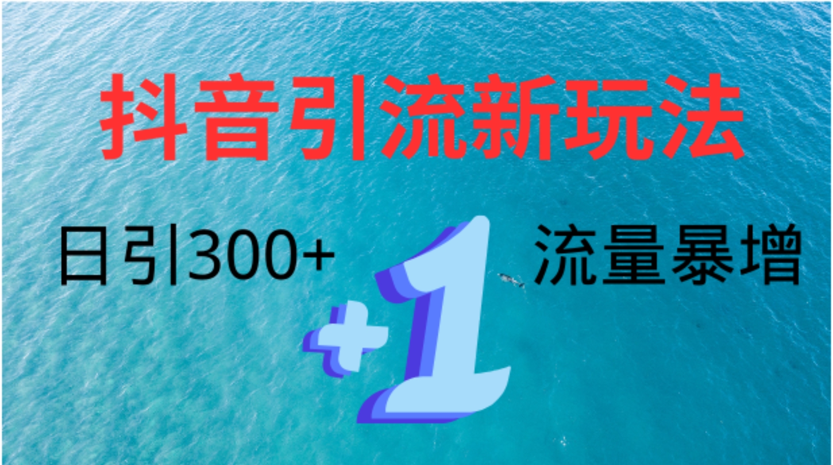 创业粉高效引流，抖音工具号玩法4.0，日引300+-小白搞钱
