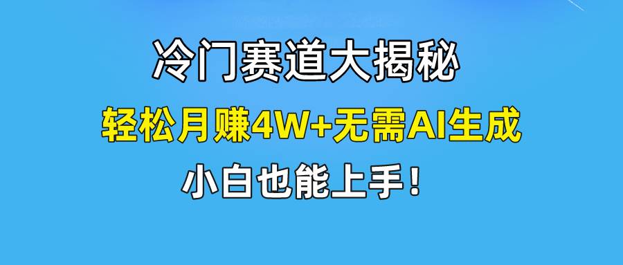 快手无脑搬运冷门赛道视频“仅6个作品 涨粉6万”轻松月赚4W+-小白搞钱