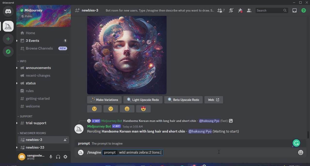 Midjourney AI人工智能艺术图片从入门到高级创作教程-34节课-中英字幕-小白搞钱